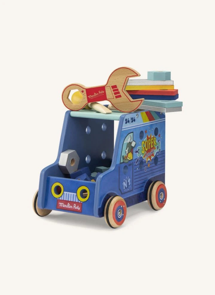 Moulin Roty - Furgon de Actividades - Puce & Pilou