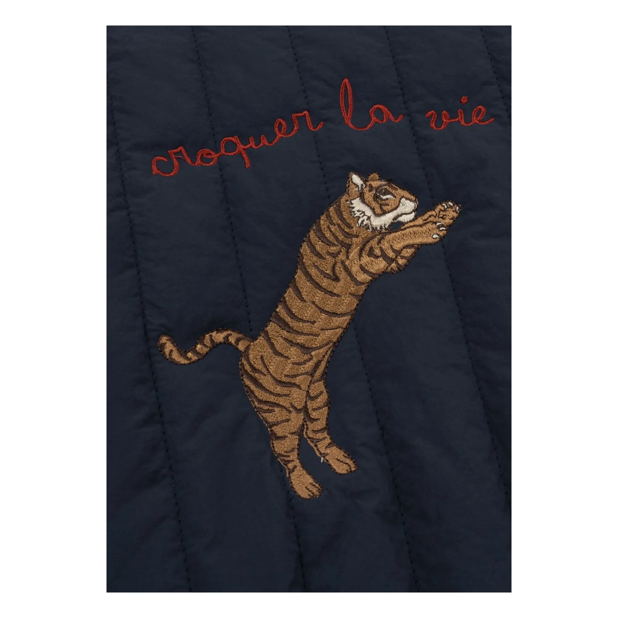 Konges Sløjd - Chaqueta Bomber Juno Tiger | Azul Oscuro