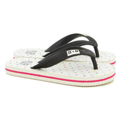 Bonton - Chanclas con tira entre los dedos Paf | Blanco
