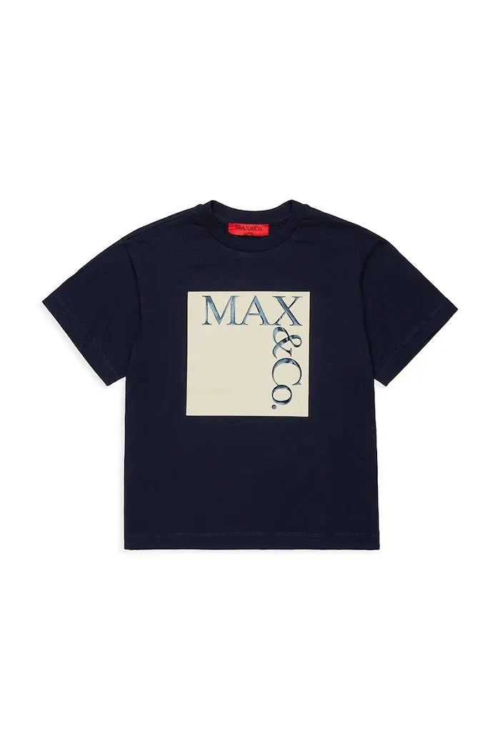 MAX&Co. Camiseta de algodón para niños MAXT1F
