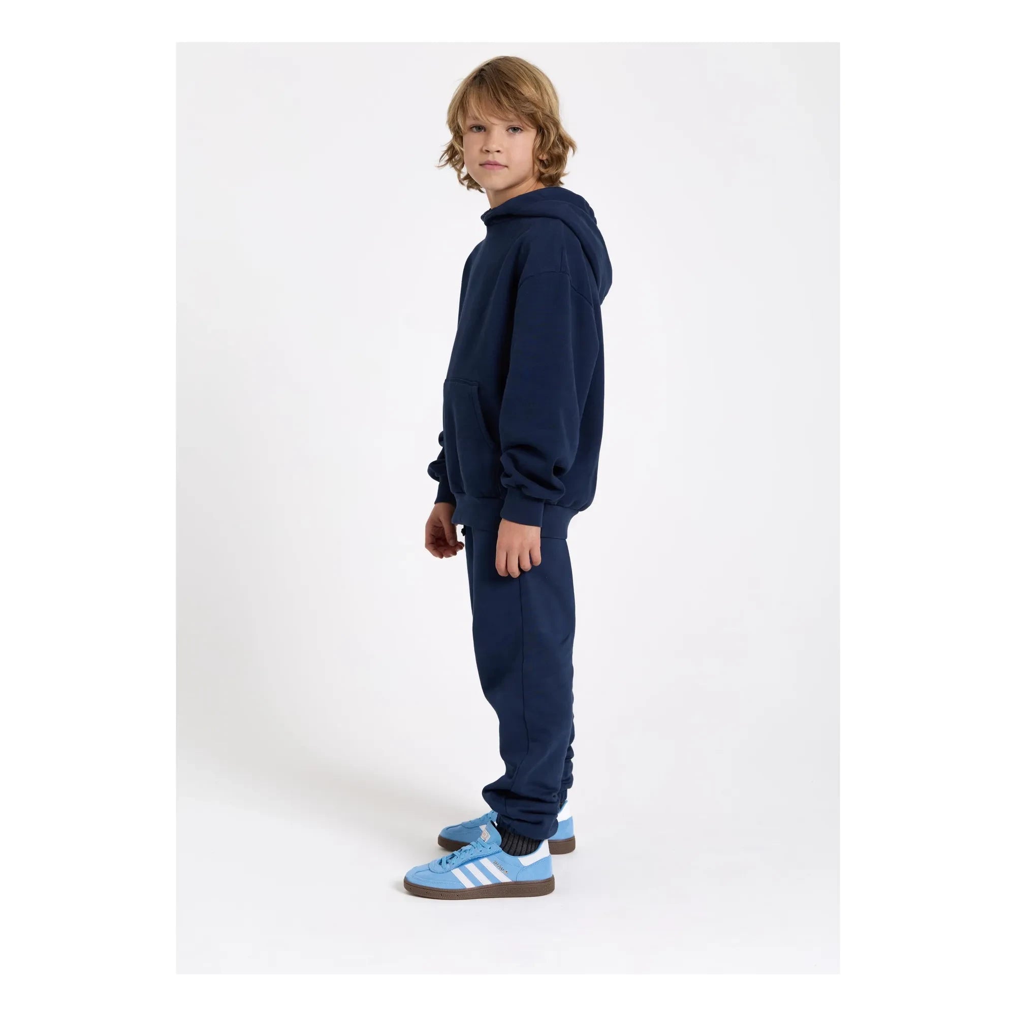 Smallable Kid - Sudadera de algodón orgánico Noa | Azul lavado