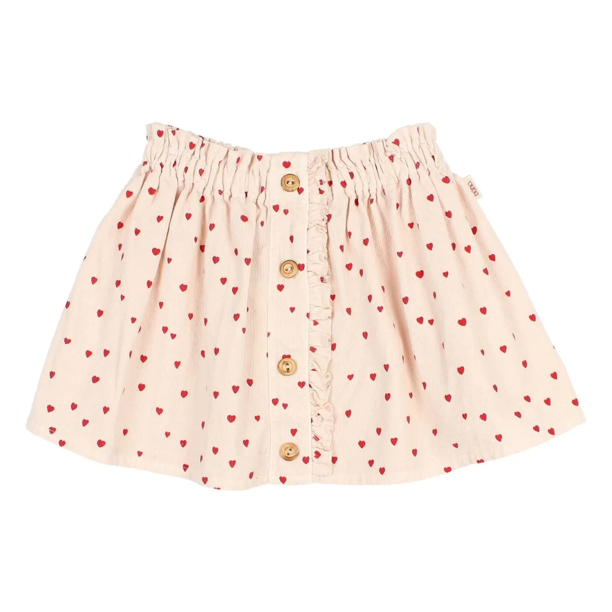 Búho - Minifalda Corazones | Rosa Pálido