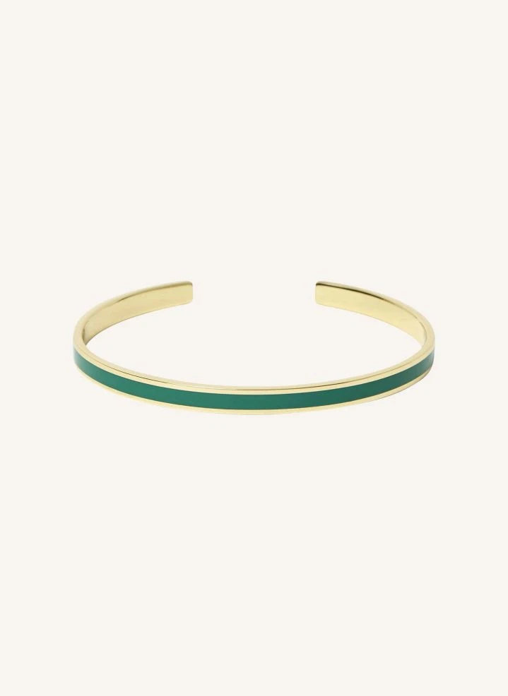 Bangle Up - Pulsera verde esmeralda