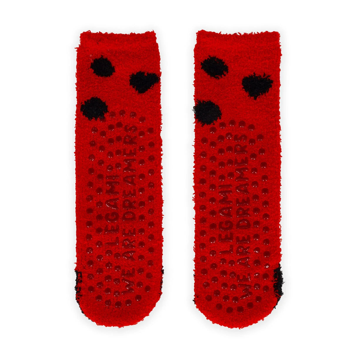 Legami - Calcetines Antideslizantes de Mariquita para Adultos - ¡Una Combinación Perfecta!