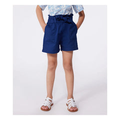 Petit Bateau - Pantalón corto Blake de algodón orgánico | Azul marino