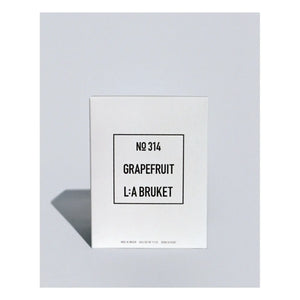 L:A BRUKET - Vela con aroma a pomelo - 260g | Incoloro