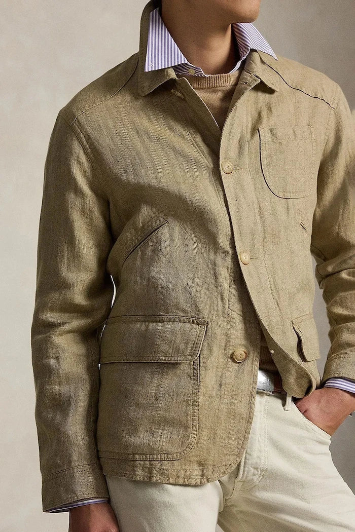 Polo Ralph Lauren chaqueta de lino para hombre