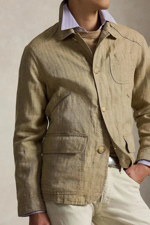 Polo Ralph Lauren chaqueta de lino para hombre