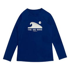 Sunchild - Camiseta Bigwave UV Korumalı | Azul Oscuro