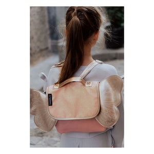 Caramel & Cie - Bolso Mariposa Irisada | Coral