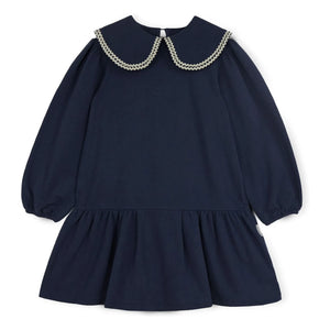 Mipounet - Vestido de punto Melissa | Azul oscuro