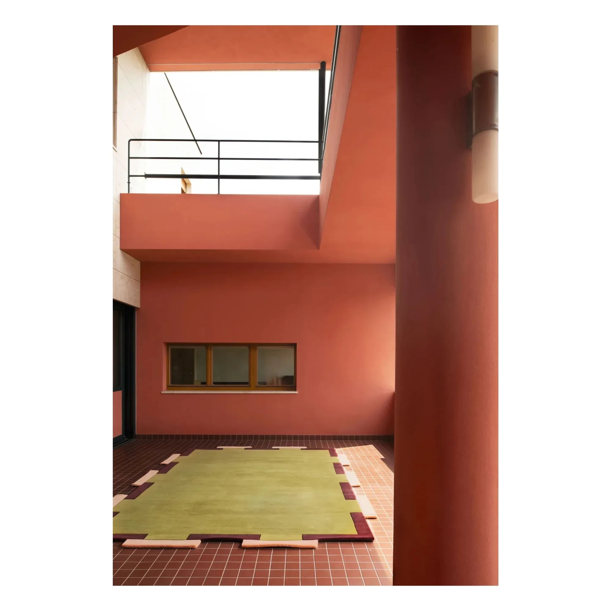 En capas - Alfombra de lana Fregio, Tekla Evelina Severin | Oliva