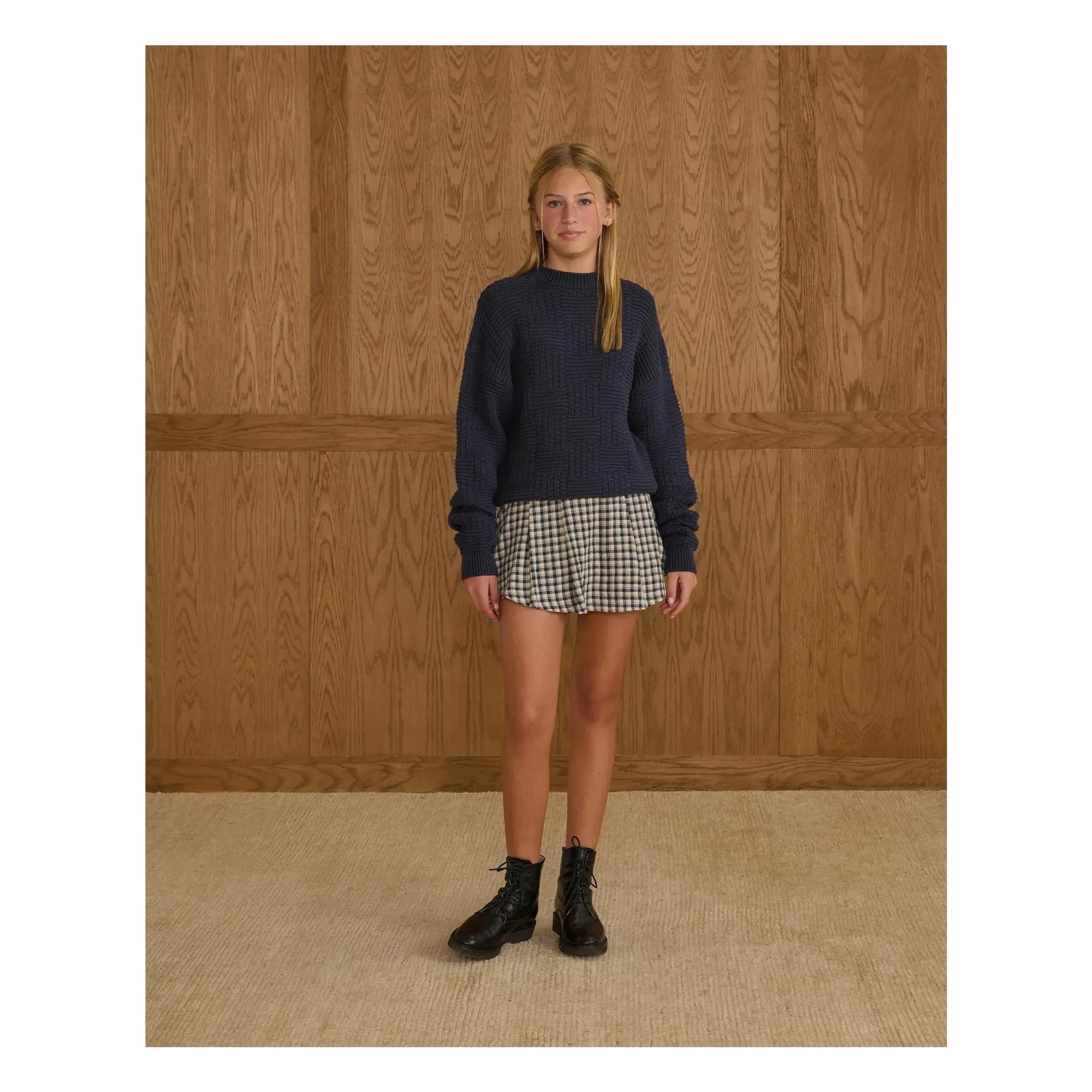 Rylee + Cru - Jersey Carolina | Azul marino