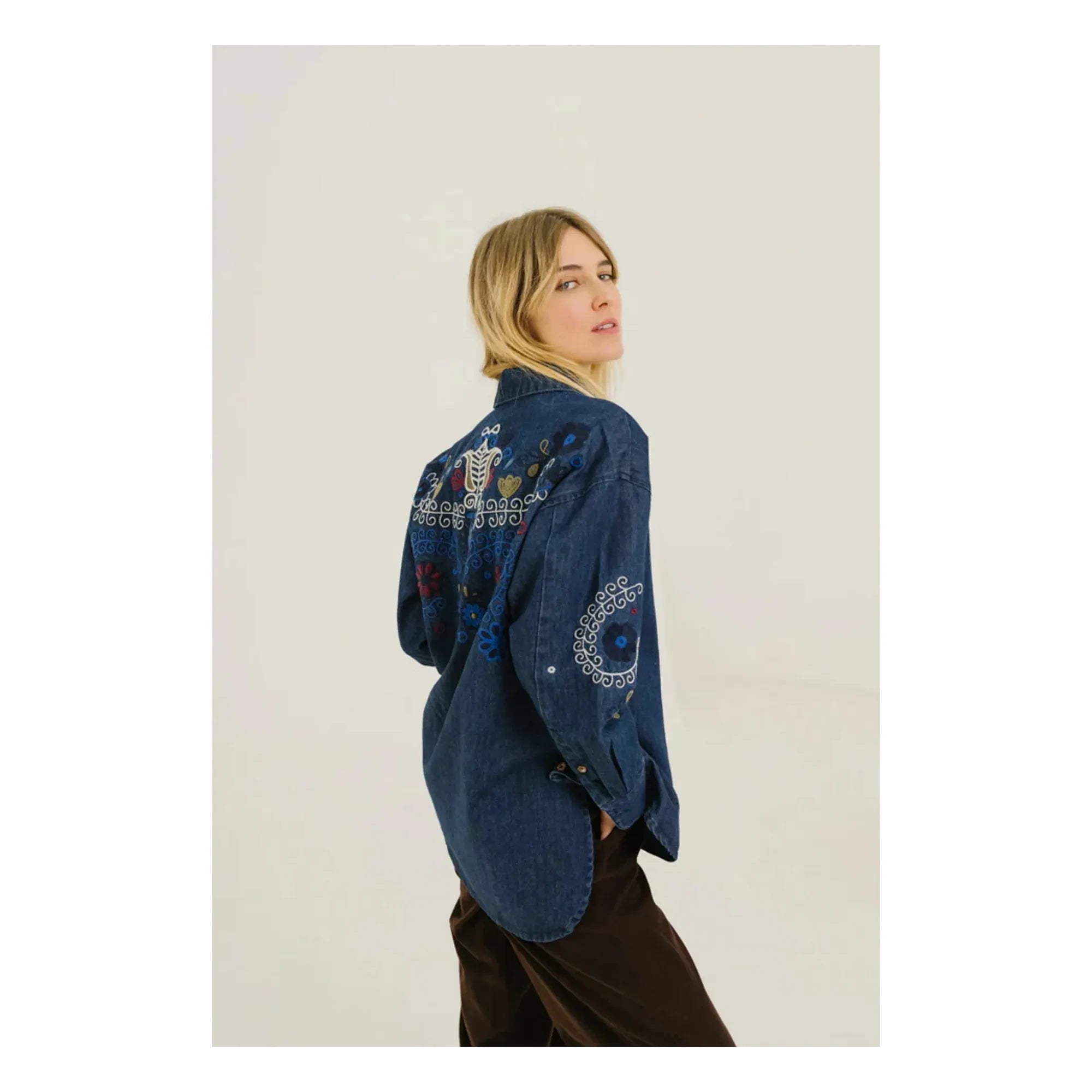 Sacrécoeur - Rupina Asha Overshirt | İndigo