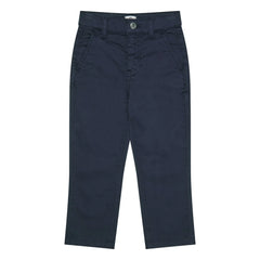 Copenhagen Colors - Pantalones chinos de sarga de algodón orgánico | Azul marino