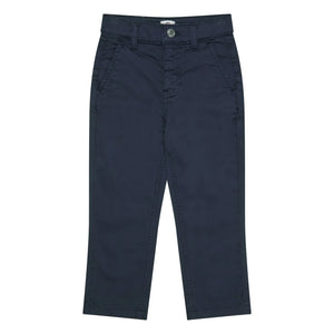 Copenhagen Colors - Pantalones chinos de sarga de algodón orgánico | Azul marino