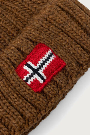 Gorro de lana con pompón para niños SEMIURY 6