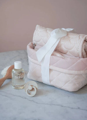 Cam Cam - Conjunto de Regalo para Recién Nacido con Rayas Clásicas | Rosa