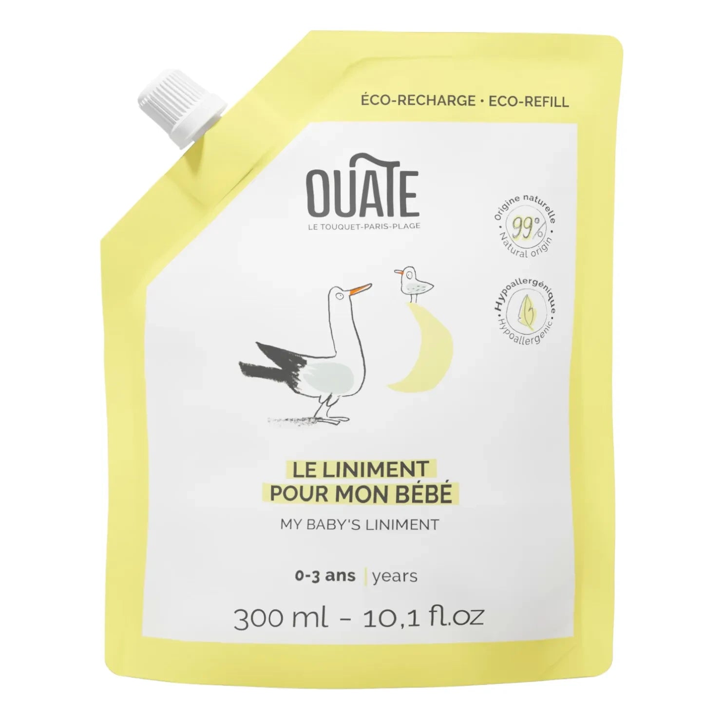 Ouate - Linimento para mi bebé - recarga de repuesto - 300 ml