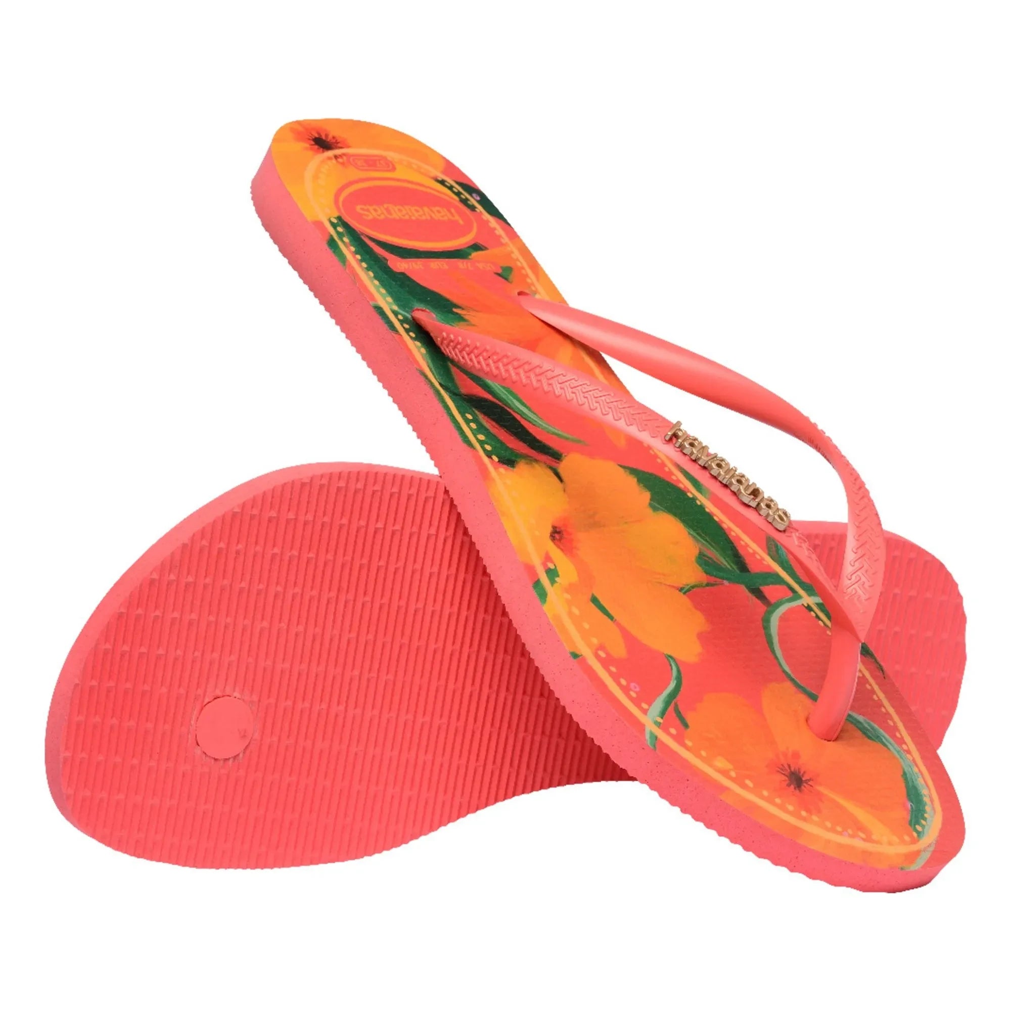 Havaianas - Chanclas Slim Tropik | Coral