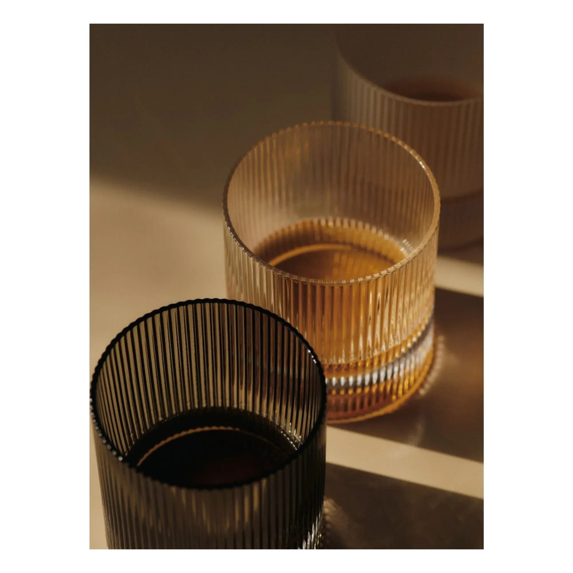 Ferm Living - Ripple Bardaklar - 2'li Set