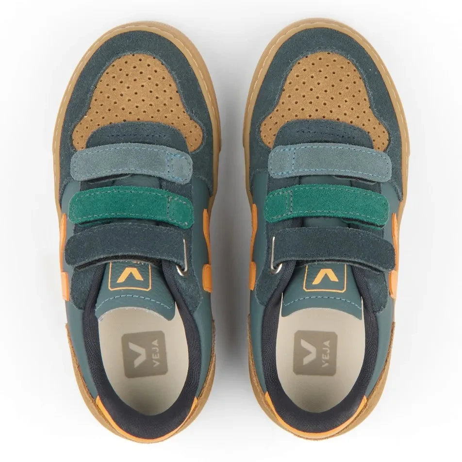 Veja - Scratch Sneakers Small V-10 Deri | Mavi