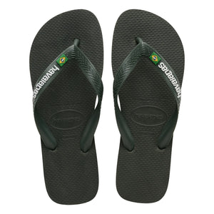 Havaianas - Brasil Logo, chanclas | Verde oliva
