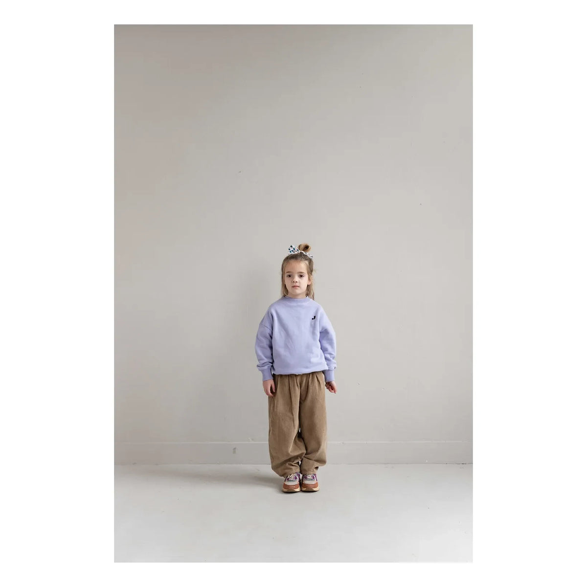 Jenest - Happy Bird organik pamuklu sweatshirt | Leylak