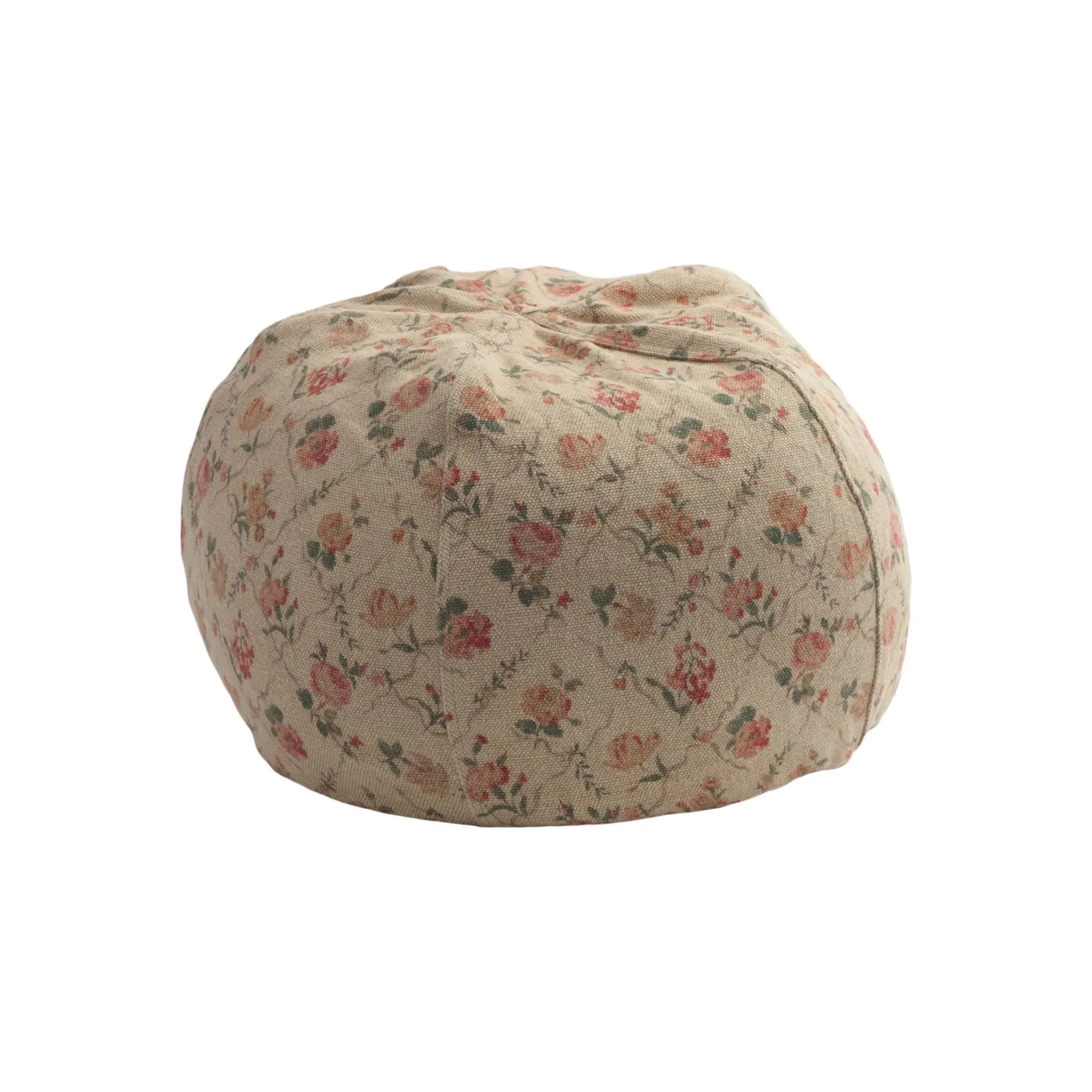 Maison de Vacances - Jardín Secreto Cojín Puf Lino Bulle | Crema