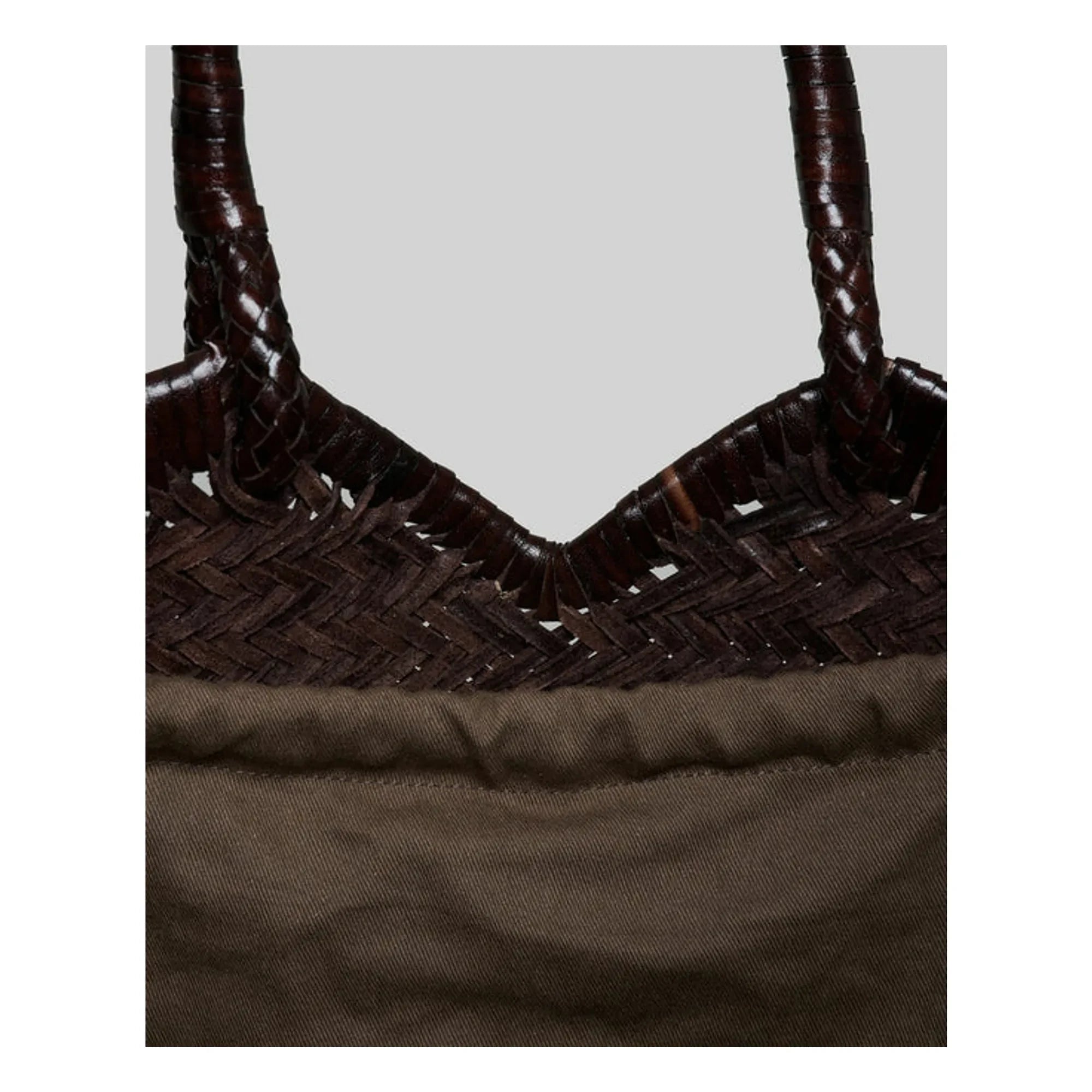 Vipera - Bolso tote Crudelia de piel | Chocolate