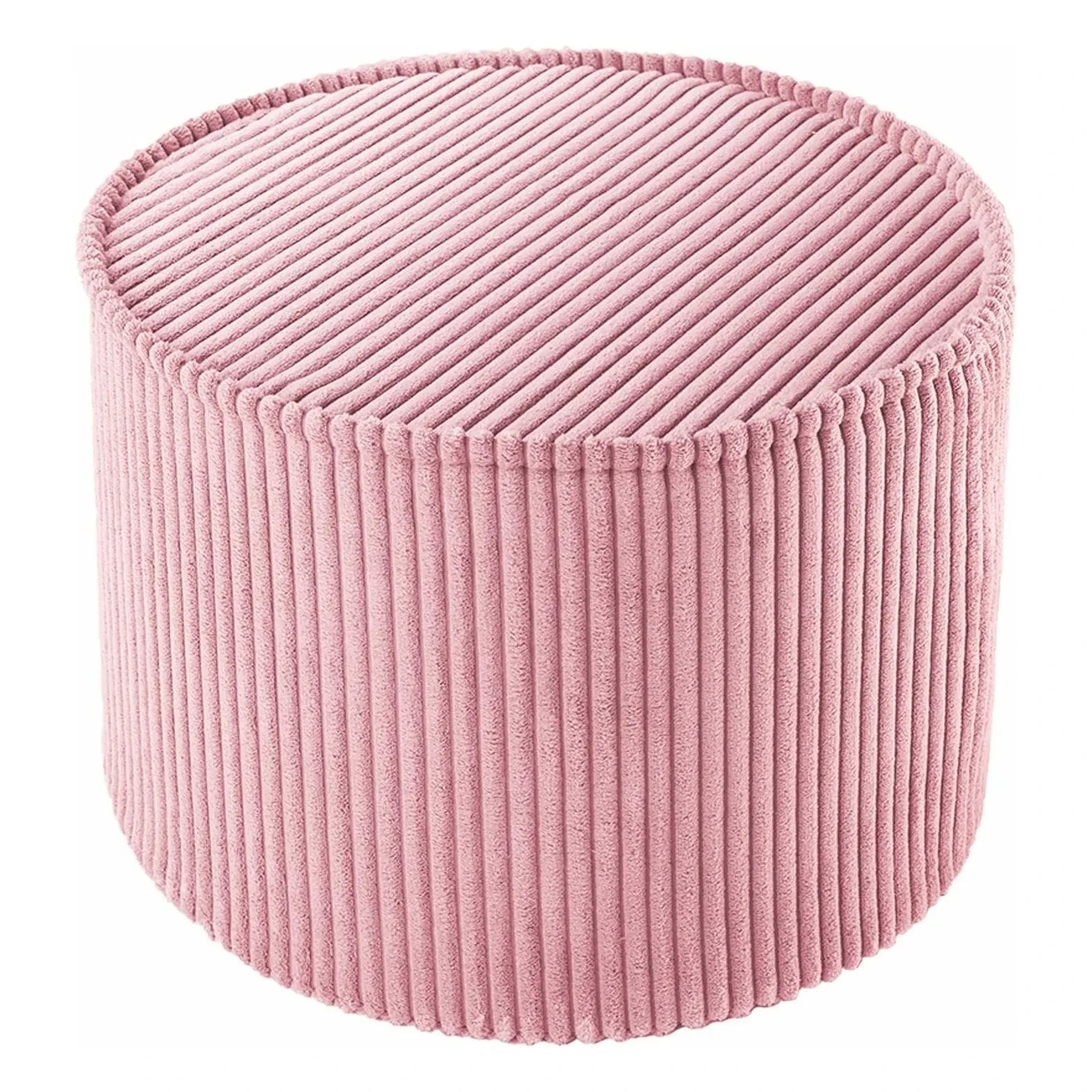 Wigiwama - Puf de terciopelo | Rosa