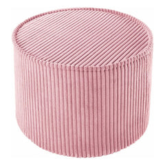 Wigiwama - Puf de terciopelo | Rosa