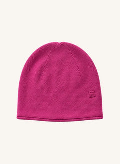 Smallable Kid - Gorro de lana a rayas | Rosa fluorescente