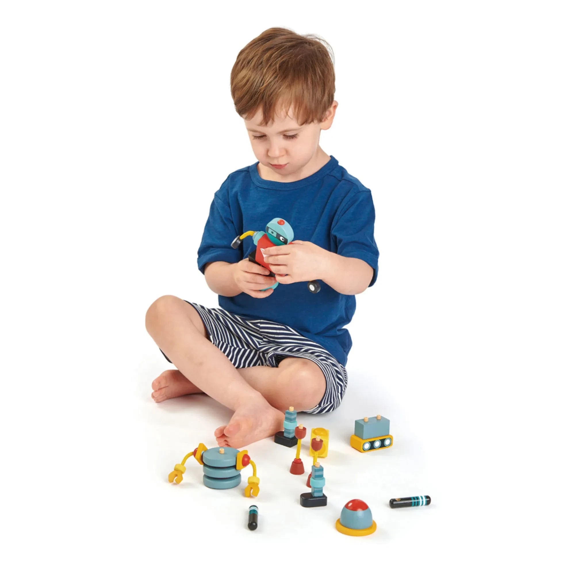 Tender Leaf Toys - Set de construcción Robot