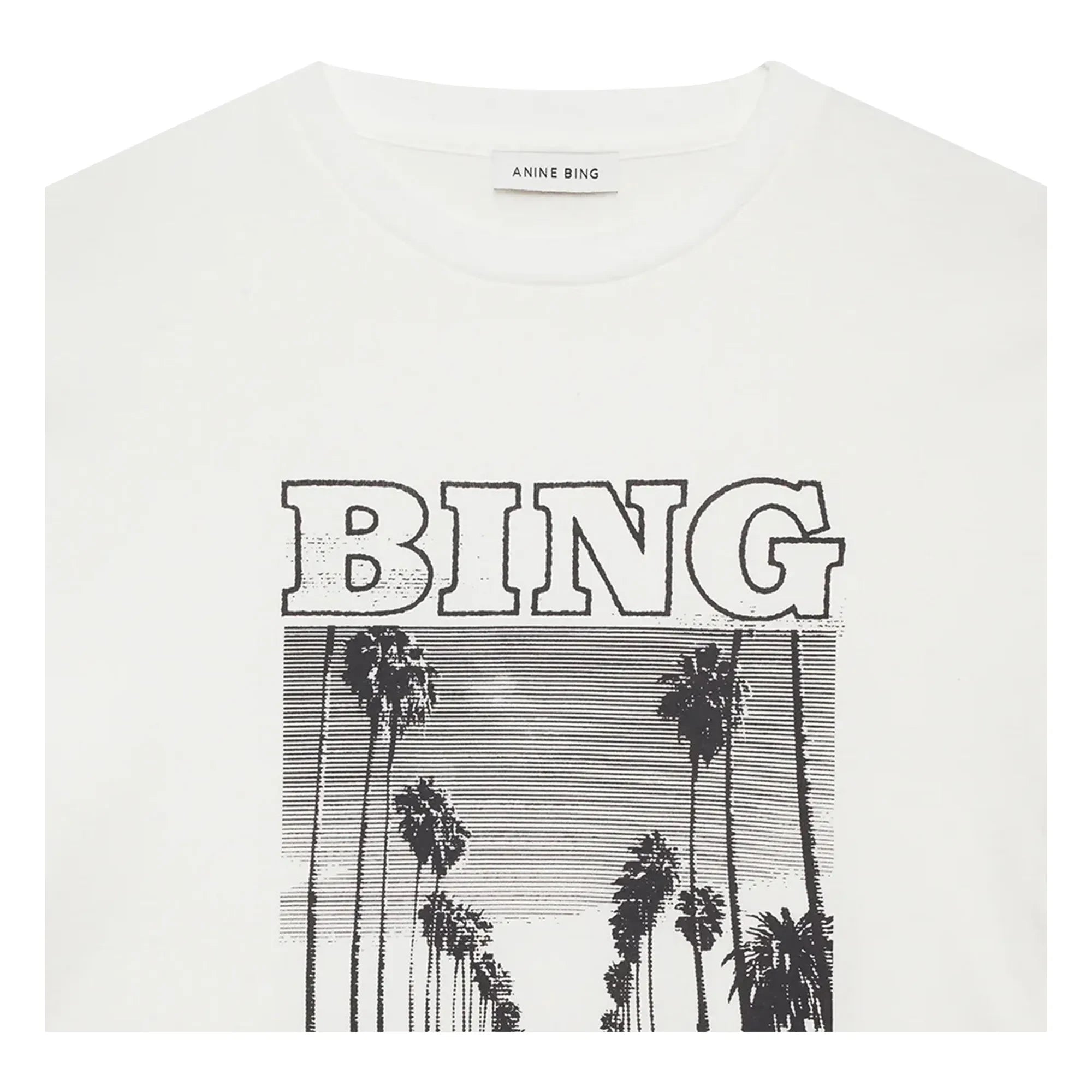 Anine Bing - Camiseta Louis | Blanco