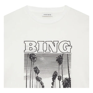 Anine Bing - Camiseta Louis | Blanco