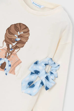 Blusa Infantil Mayoral de Manga Larga