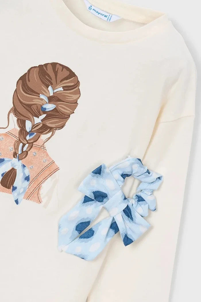Blusa Infantil Mayoral de Manga Larga