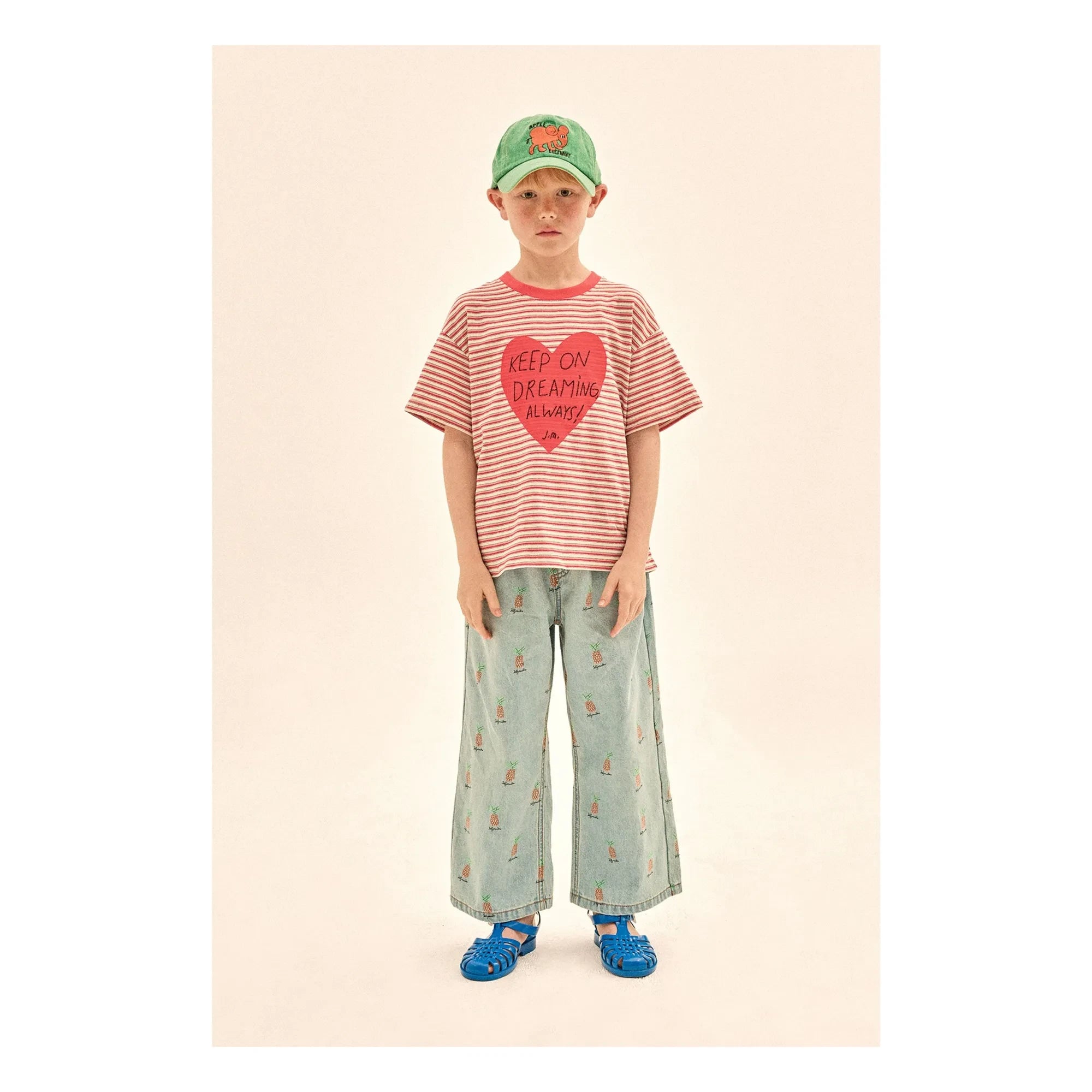 Jelly Mallow - Camiseta a rayas | Rojo