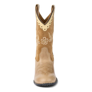 Copenhagen Colors - Botas Cowboy Dove Suede - Copenhagen Colors X Bootstock | Beige