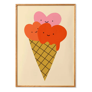 Mado - Póster de helados | Crema