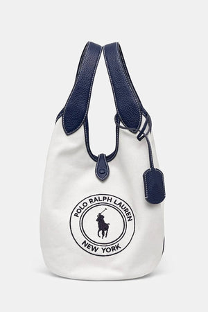 Bolso tote de algodón para mujer Polo Ralph Lauren