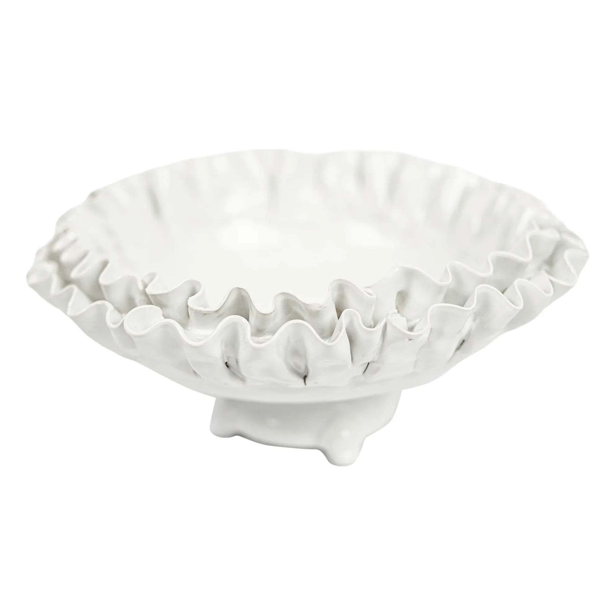 Olsson & Jensen - Cuenco Claudine con relieve | Blanco