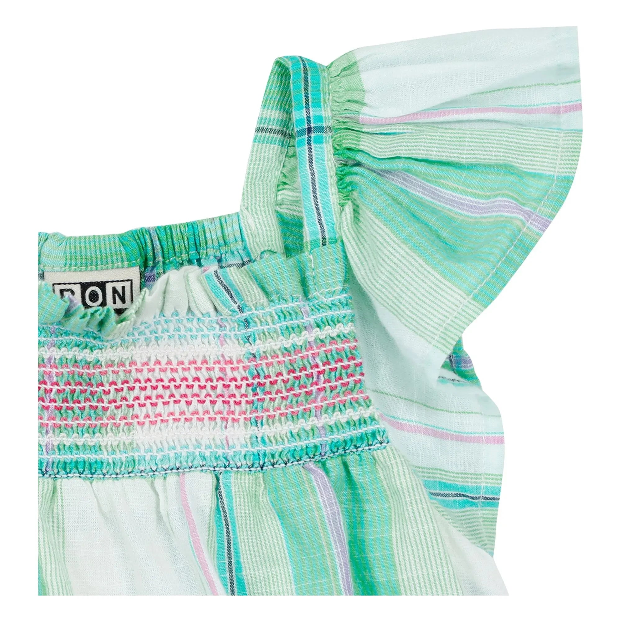 Vestido fruncido Louise Kareli de Bonton | Verde