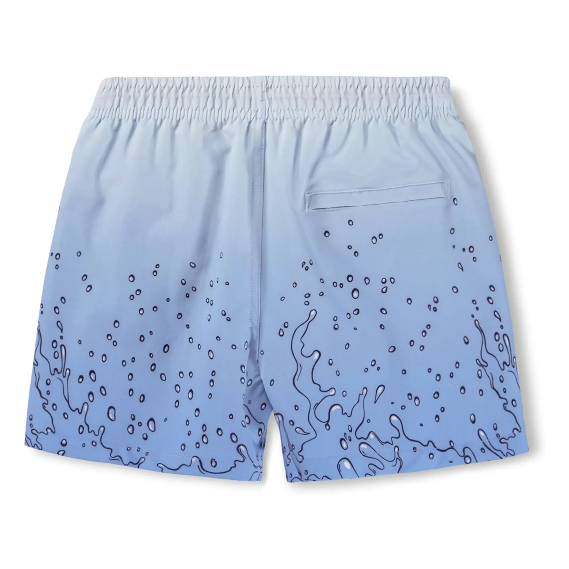 Molo - Bañador de fibra reciclada Niko Splash | Azul claro