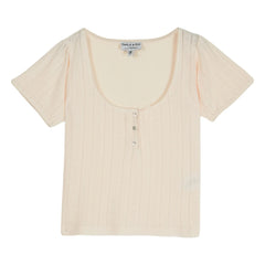 Emile et Ida - Camiseta de algodón modal | Crema