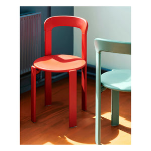 Hay - Silla de madera lacada Rey - Bruno Rey | Rojo