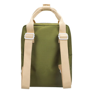 Sticky Lemon - Mochila Pequeña Sobre | Caqui