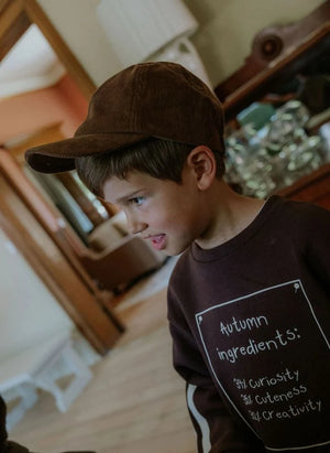 Fliink - Sudadera de Algodón Orgánico Alvin Otoño | Marrón