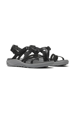 Merrell sandalia de cuero para mujer con talón abierto HARBOR BACKSTRAP